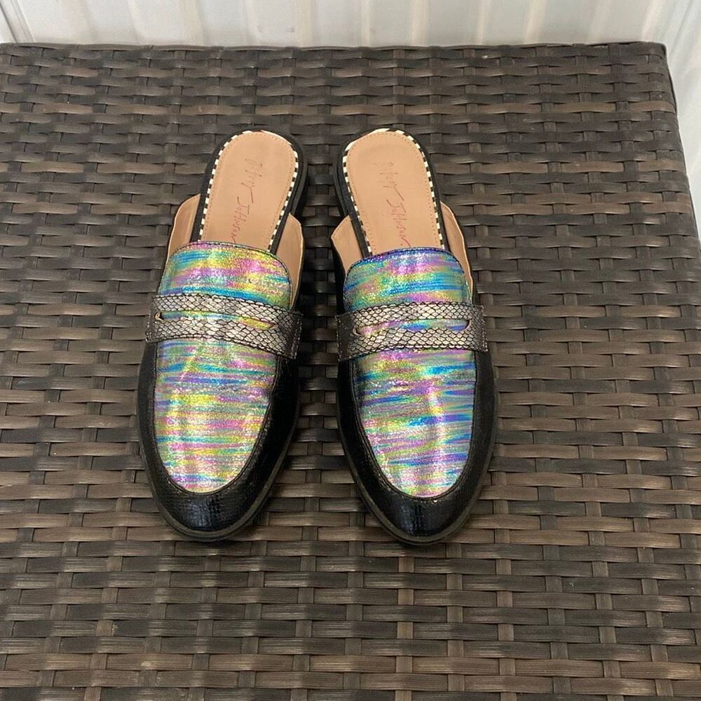 Betsy Johnson Marker slip on mules loafers women’s size 11